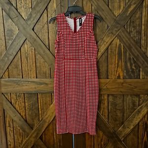 Medium Agnes & Dora Mitchell Pencil Dress Red Gingham